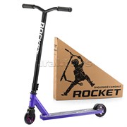 Самокат трюковый ROCKET,колеса PU/алюминий 100 мм,ABEC 7 UT-R0064.VT