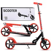 Самокат 2-х кол., красный, d 200 мм., PU, в коробке UT-U012005Y