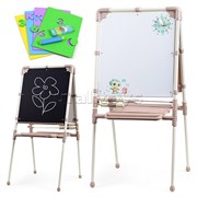 Мольберт «Доска знаний» двусторонний (бежевый-2) UT-М2/БЖ2