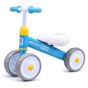 Беговел трехколесный Rocket 134-BL, колеса EVA, цвет синий UT-RO134-BL