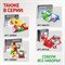 Конструктор электронный «Эврики», 58 схем, 18 элементов, работает от батареек 1200830
