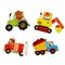 Макси-пазлы подвижные «Машинки» 4 пазла, 8 деталей 4519597