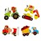 Макси-пазлы подвижные «Машинки» 4 пазла, 8 деталей 4519597