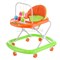 Ходунки "Шарики" с подвесными игрушками (зеленый-оранжевый) в пакете 902-E-3