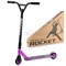 Самокат трюковый ROCKET,колеса PU/пластик 100 мм,ABEC 7, сиреневый R0061.VT