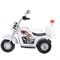 Детский электромотоцикл ROCKET "Чоппер",1 мотор 20 ВТ, белый R0001