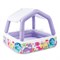 Бассейн надувной детский «Домик», 157 х 157 х 122 см, с навесом, 57470NP INTEX UT-57470NP