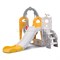 Комплект детский "Космический стиль" (горка и качель) цвет желтый. UT-UT0140