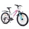 Велосипед 24" Rocket Vela 24 , цвет белый/розовый, размер 13" UT-24SV.VELA.13WT.25