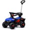 Квадроцикл "Муви" с родительской ручкой, на аккумуляторе 6,5V. синий UT-U014102Y