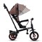 Велосипед трехколесный Rocket 136-BR, колеса EVA 10"/8", цвет коричневый UT-RO136-BR