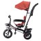 Велосипед 3-х колесный, резиновые покрышки,  красный UT-5188FB