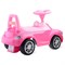 Каталка-автомобиль "SuperCar" №1 со звуковым сигналом (розовая) UT-84477