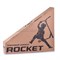 Самокат трюковый ROCKET,колеса PU/пластик 100 мм,ABEC 7, зелёный UT-R0062.GN