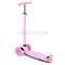Самокат 3-х колесный ROCKET,колеса PU со светом, ABEC 7, розовый UT-R0199